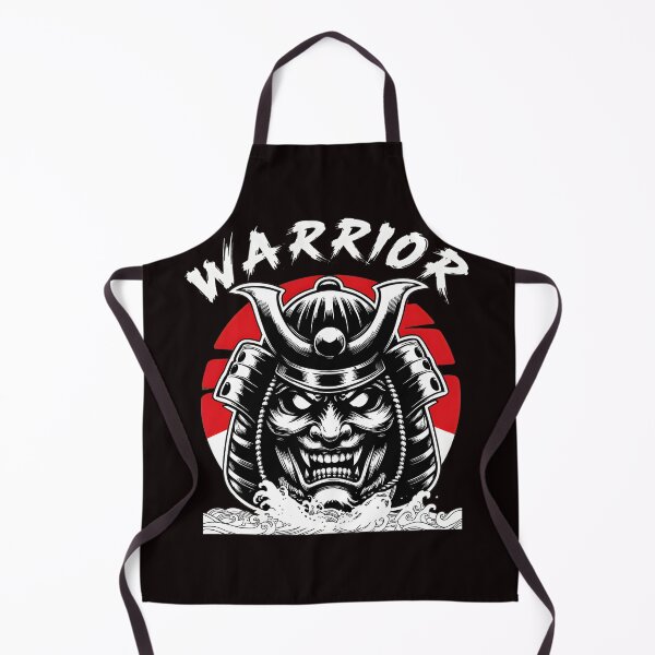 Item preview, Warrior Samurai Mask Red Sun Wave designed and sold by Hector-Studio.