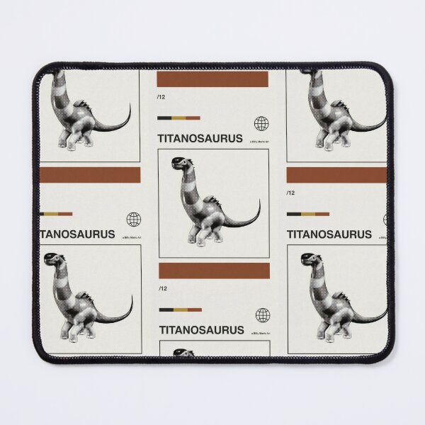 Item preview, Titanosaurus Retro Halftone Art - Gentle Giant Vibes designed and sold by Billy Morfo™.
