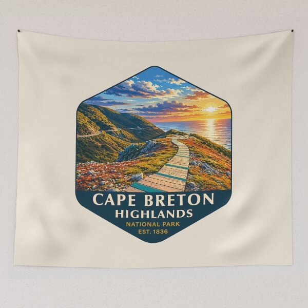 Item preview, Cape Breton Highlands National Park | Nova Scotia Canada Coastal Adventure Design designed and sold by Gideon Emmerich.
