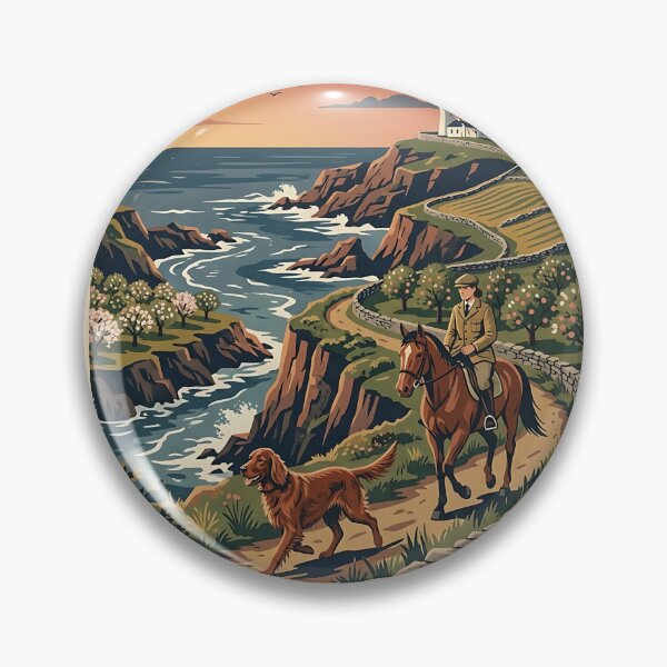 Item preview, Irish Setter Coastal Orchard Guide designed and sold by PictoVibe.
