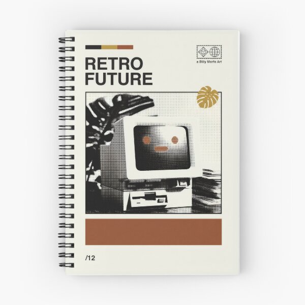 Item preview, Retro Future Vintage Computer Halftone - Powered by 80s Nostalgia designed and sold by Billy Morfo™.
