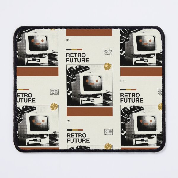 Item preview, Retro Future Vintage Computer Halftone - Powered by 80s Nostalgia designed and sold by Billy Morfo™.