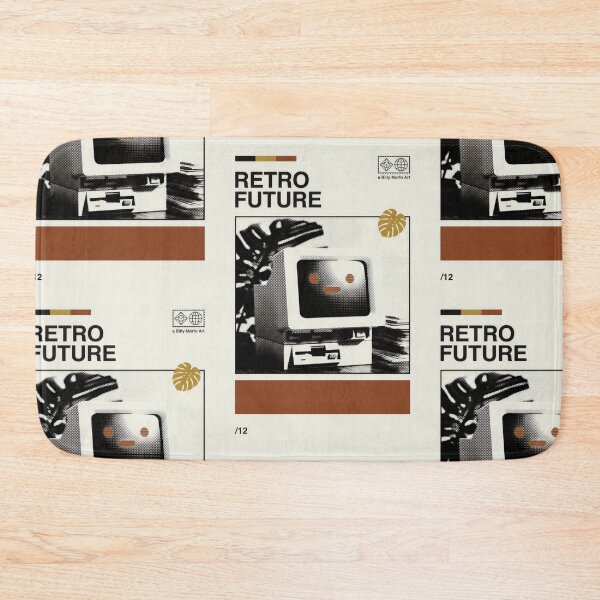 Item preview, Retro Future Vintage Computer Halftone - Powered by 80s Nostalgia designed and sold by Billy Morfo™.