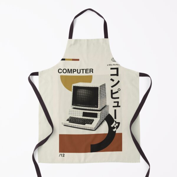 Item preview, Vintage Computer Halftone Japanese Style - 80s Cyber Nostalgia designed and sold by Billy Morfo™.