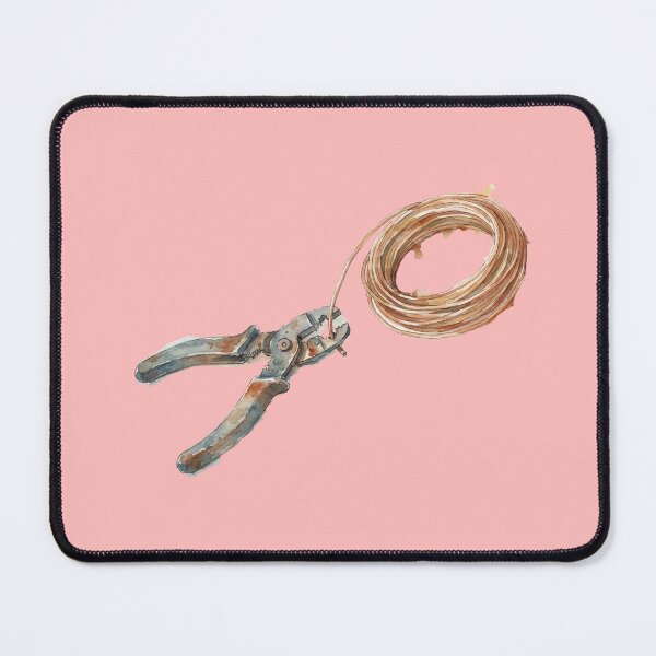 Item preview, Vintage Wire Stripper And Copper Coil Watercolor designed and sold by bvdesignart.
