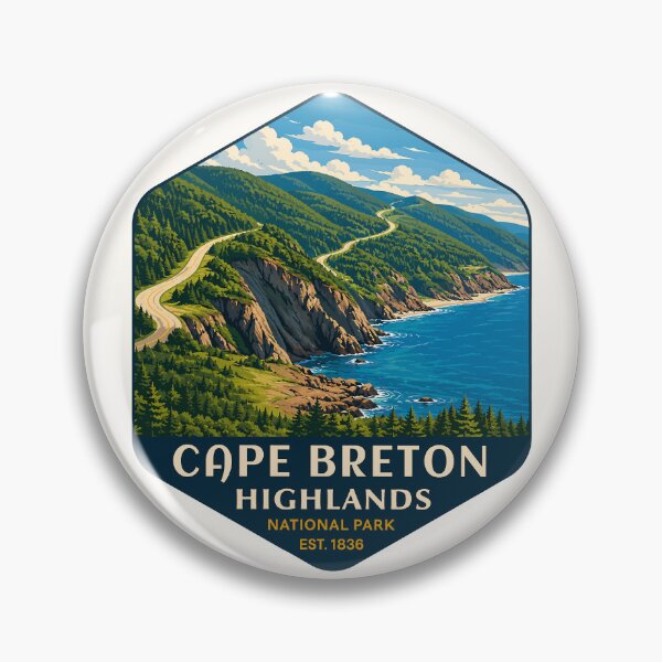 Item preview, Cape Breton Highlands National Park | Nova Scotia Canada Coastal Adventure Design designed and sold by Gideon Emmerich.