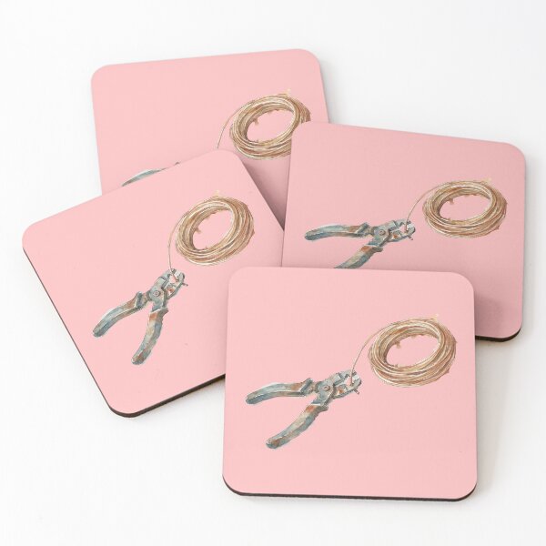 Item preview, Vintage Wire Stripper And Copper Coil Watercolor    designed and sold by bvdesignart.