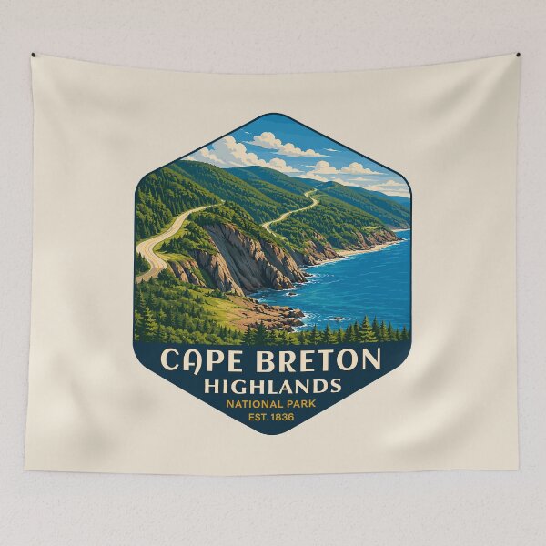 Item preview, Cape Breton Highlands National Park | Nova Scotia Canada Coastal Adventure Design designed and sold by Gideon Emmerich.