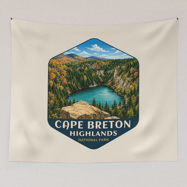 Item preview, Cape Breton Highlands National Park | Nova Scotia Canada Coastal Adventure Design designed and sold by Gideon Emmerich.
