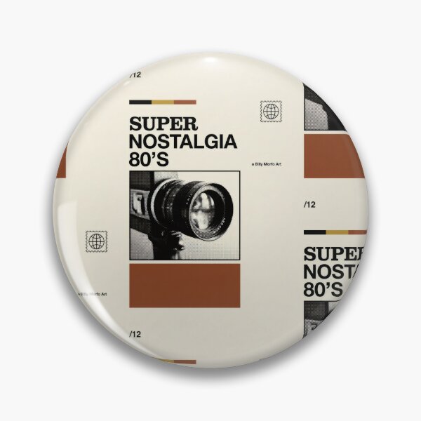 Item preview, Vintage 80s Video Camera Halftone Poster - Press Record on Nostalgia designed and sold by Billy Morfo™.