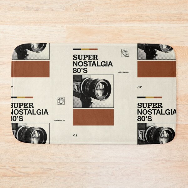 Item preview, Vintage 80s Video Camera Halftone Poster - Press Record on Nostalgia designed and sold by Billy Morfo™.