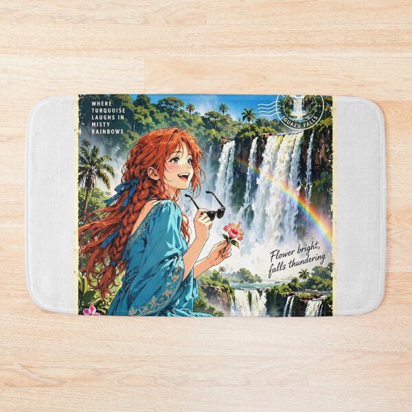 Item preview, Brazil — Iguazu Falls — A Joyful Tropical Adventure Among Rainbows and Jungle Waterfalls designed and sold by DibujandoPorfa.