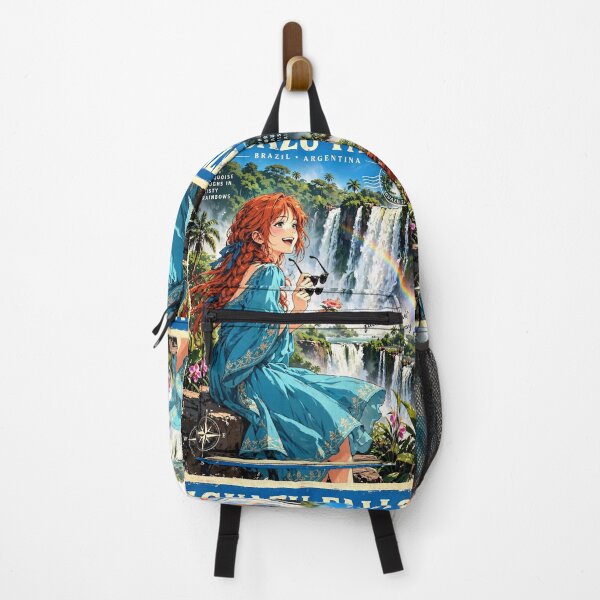 Item preview, Brazil — Iguazu Falls — A Joyful Tropical Adventure Among Rainbows and Jungle Waterfalls designed and sold by DibujandoPorfa.