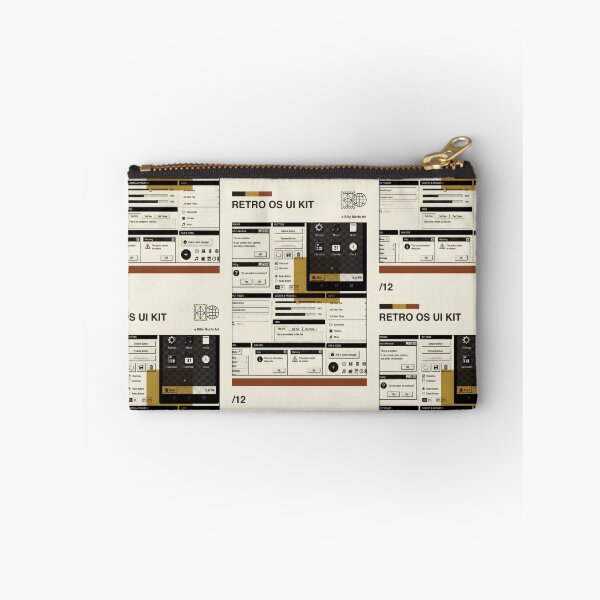 Item preview, Retro OS UI Kit Halftone Poster - Operating System Nostalgia Unleashed designed and sold by Billy Morfo™.