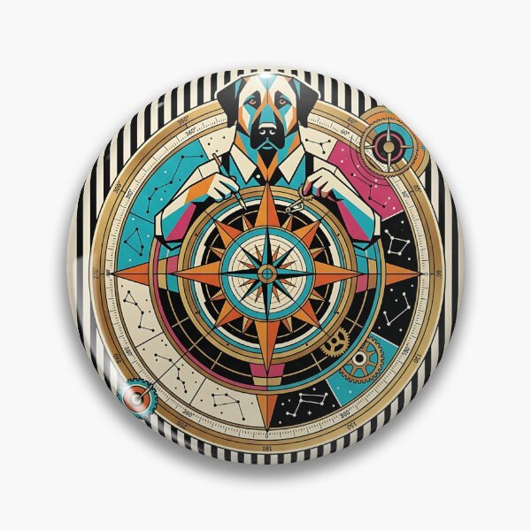 Item preview, Anatolian Star Compass Maker designed and sold by PictoVibe.
