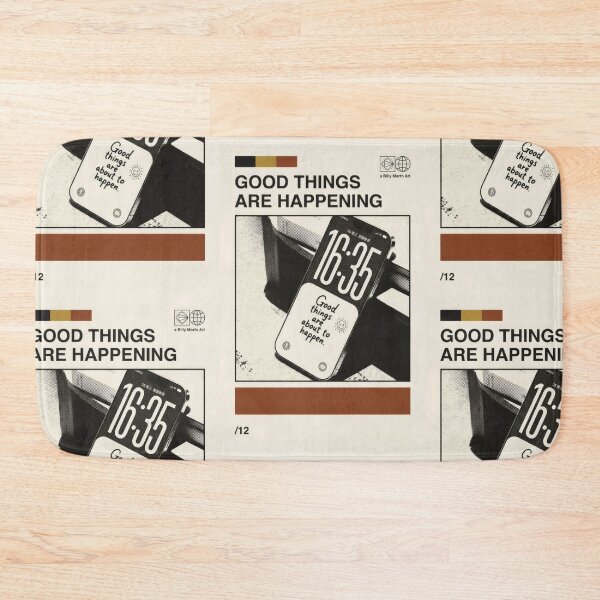 Item preview, Good Things Smartphone Halftone Poster - Manifest Positive Vibes Daily designed and sold by Billy Morfo™.