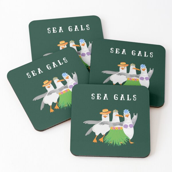 Item preview, Sea Gals Seagulls Active  designed and sold by NeonHouses.