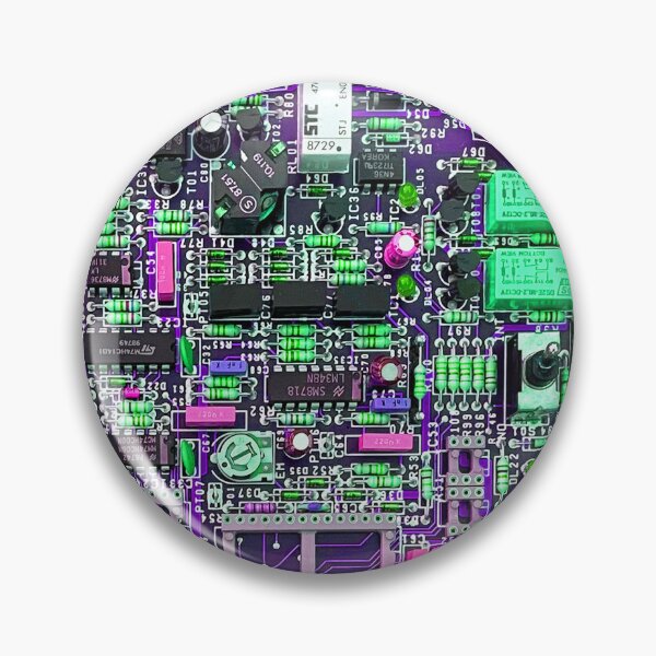 Item preview, Circuit Board in Purple designed and sold by ubiquitoid.