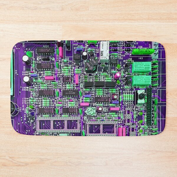 Item preview, Circuit Board in Purple designed and sold by ubiquitoid.