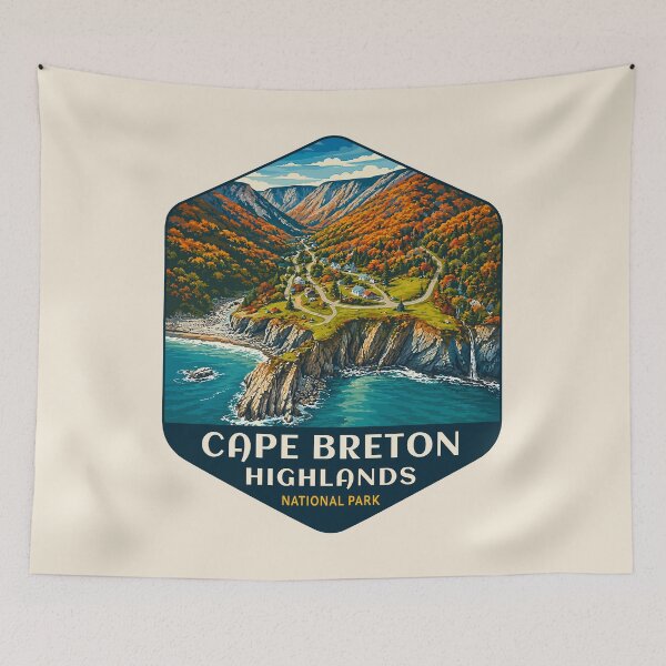 Item preview, Cape Breton Highlands National Park | Nova Scotia Canada Coastal Adventure Design designed and sold by Gideon Emmerich.