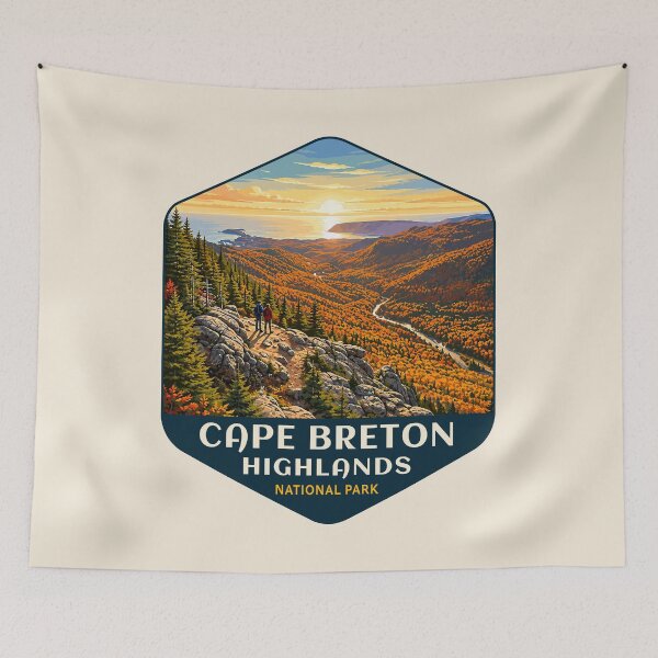 Item preview, Cape Breton Highlands National Park | Nova Scotia Canada Coastal Adventure Design designed and sold by Gideon Emmerich.