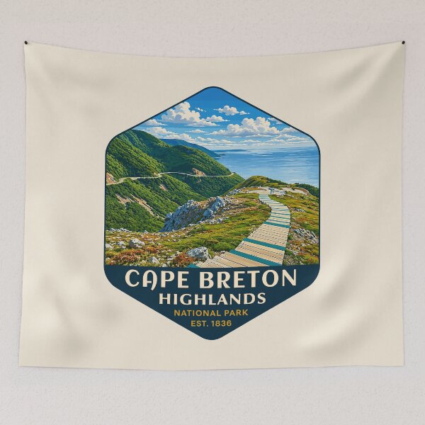 Item preview, Cape Breton Highlands National Park | Nova Scotia Canada Coastal Adventure Design designed and sold by Gideon Emmerich.