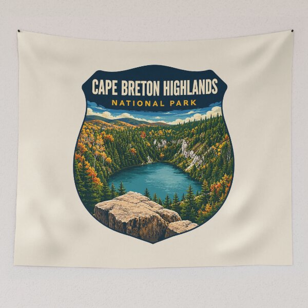 Item preview, Cape Breton Highlands National Park | Nova Scotia Canada Coastal Adventure Design designed and sold by Gideon Emmerich.