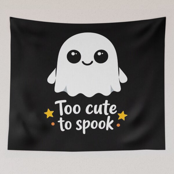 Item preview, Cute Halloween Ghost – Too Cute to Spook designed and sold by aliyehc.