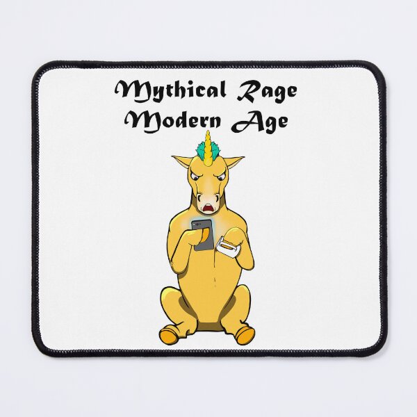 Item preview, Unicorn on the Phone - Mythical Rage designed and sold by Batmantis275.