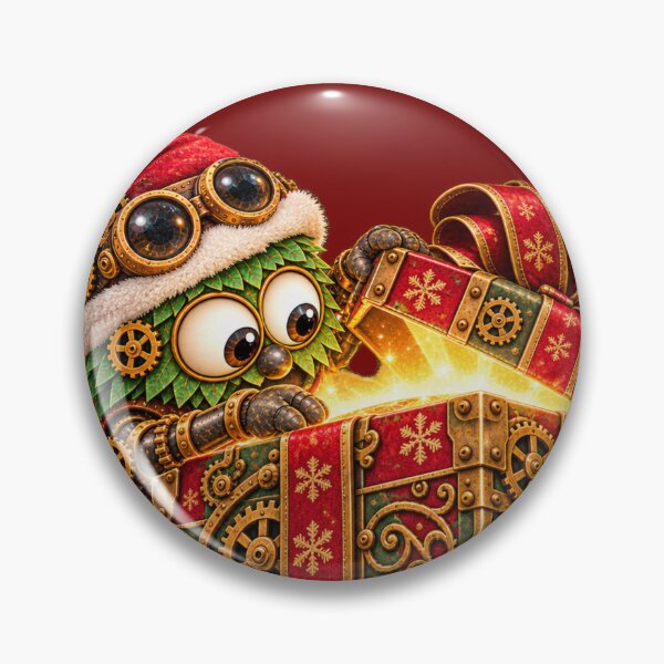 Item preview, Christmas Present, Merry Christmas, Steampunk Style designed and sold by TheThinglings.