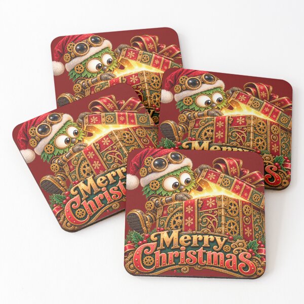 Item preview, Christmas Present, Merry Christmas, Steampunk Style designed and sold by TheThinglings.