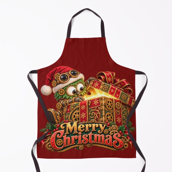 Item preview, Christmas Present, Merry Christmas, Steampunk Style designed and sold by TheThinglings.