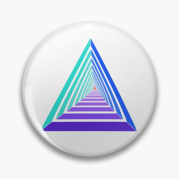 Item preview, Triangle Tunnel Optical Illusion  designed and sold by AliveStyle.