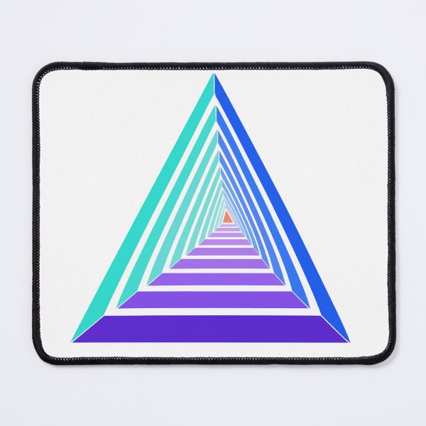 Item preview, Triangle Tunnel Optical Illusion designed and sold by AliveStyle.