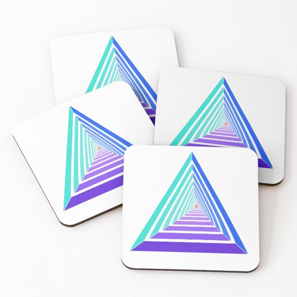 Item preview, Triangle Tunnel Optical Illusion  designed and sold by AliveStyle.