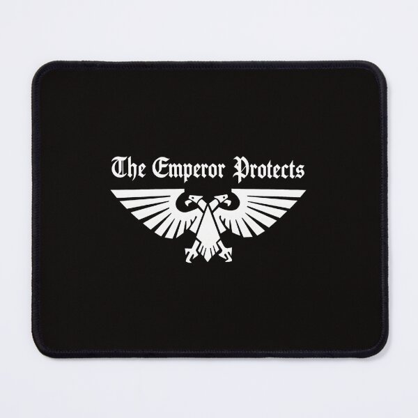 Item preview, The Emperor Protects Emblem designed and sold by WarmTones.
