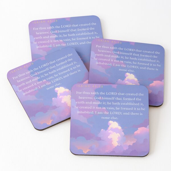 Item preview, Isaiah 45:18 designed and sold by Undonemadenew.