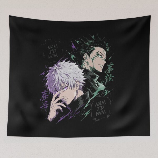 Item preview, Gojo Satoru Nah I'd Win designed and sold by Mckenna165.
