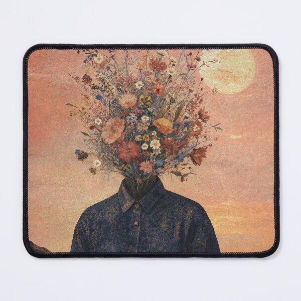 Item preview, Vintage Flower Head Surreal Botanical Art designed and sold by Discount code.