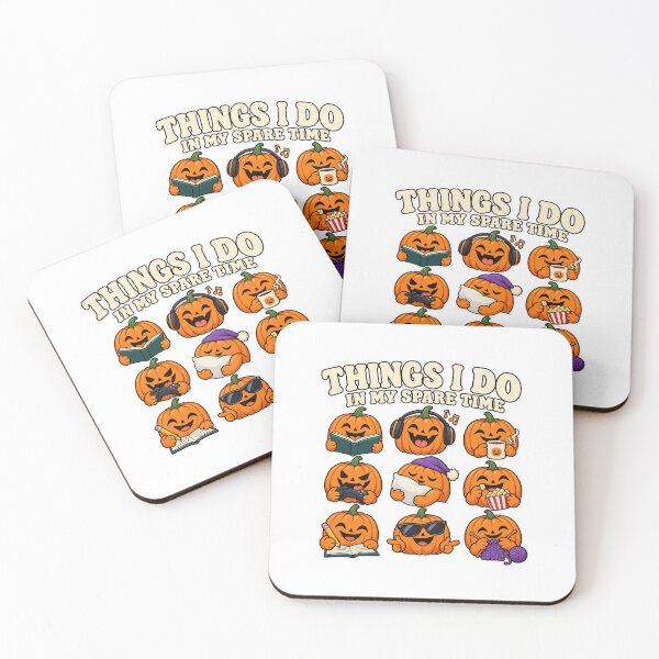 Item preview, Things I Do in My Spare Time Funny Pumpkin Hobbies designed and sold by skyartdesign.