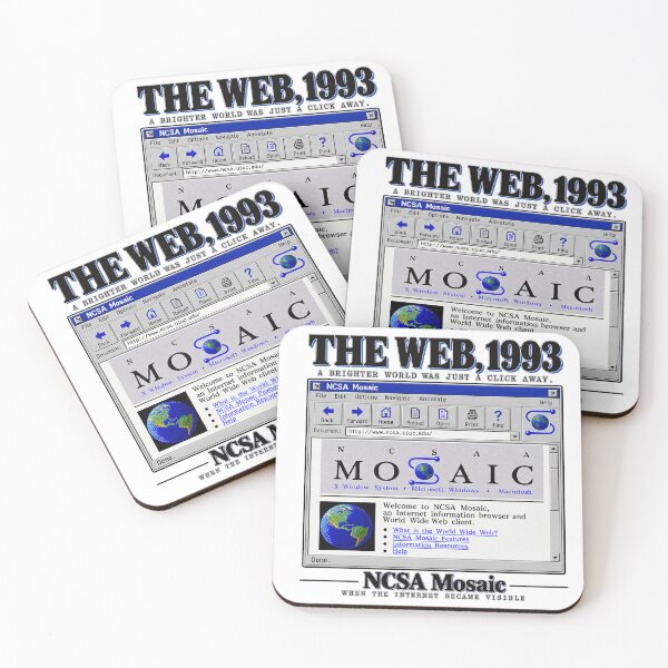 Item preview, The Web, 1993 — NCSA Mosaic and the Birth of Graphical Browsing designed and sold by Past in Threads.