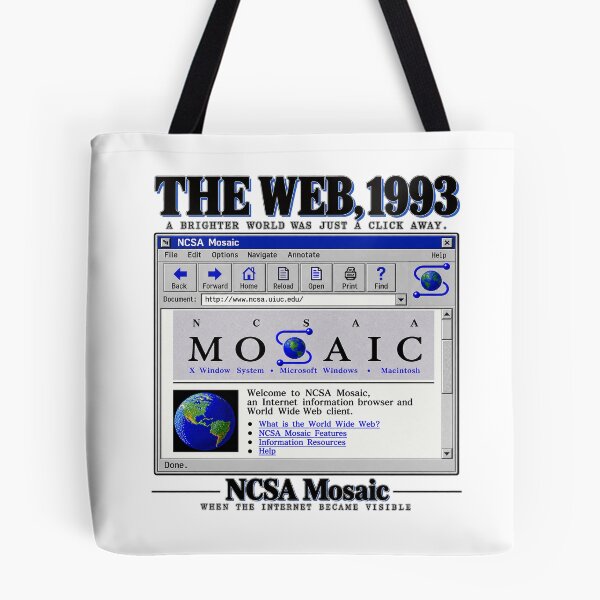 Item preview, The Web, 1993 — NCSA Mosaic and the Birth of Graphical Browsing designed and sold by Past in Threads.