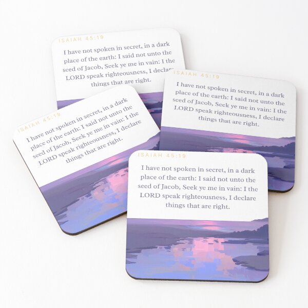 Item preview, Isaiah 45:19 designed and sold by Undonemadenew.