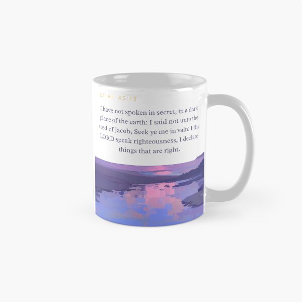 Item preview, Isaiah 45:19 designed and sold by Undonemadenew.