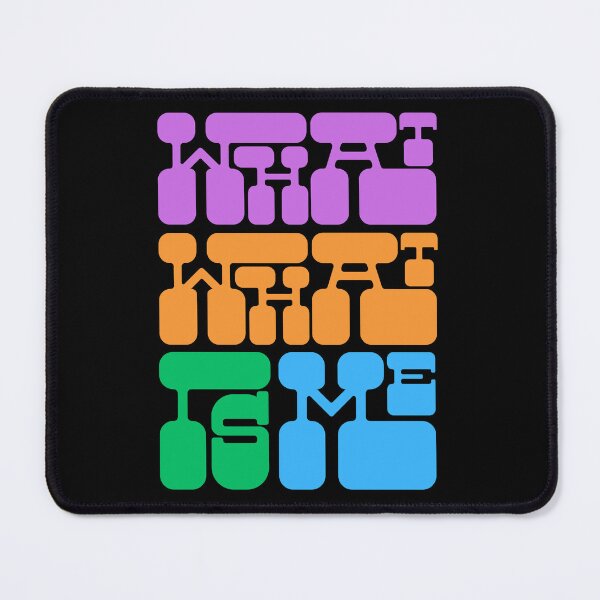 Item preview, What What Is Me Shirt, Groovy Retro Typography Tee, Funny Abstract Gift designed and sold by E20STUDIO.