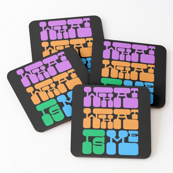 Item preview, What What Is Me Shirt, Groovy Retro Typography Tee, Funny Abstract Gift designed and sold by E20STUDIO.