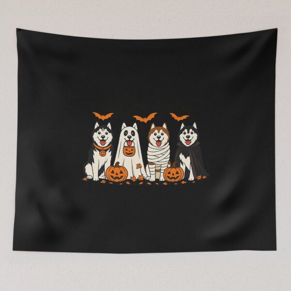 Item preview, Halloween Spooky Husky Costume Witch Ghost  designed and sold by jackelmbradyt.