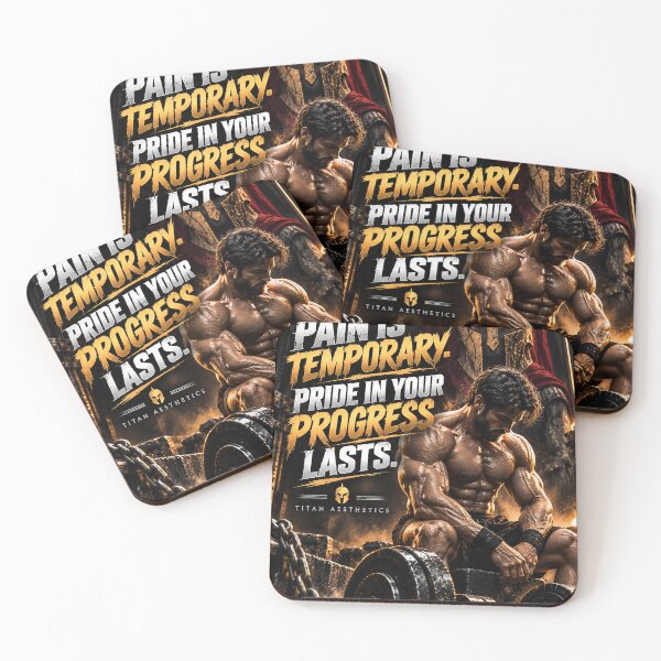 Item preview, Pain Is Temporary. Pride In Your Progress Lasts. designed and sold by TITAN AESTHETICS .