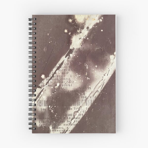 Item preview, Charred Receipt (Found Art) designed and sold by ubiquitoid.