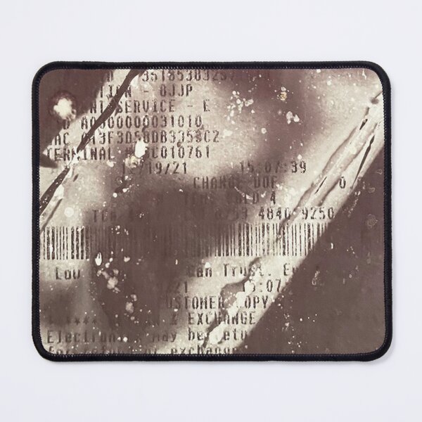 Item preview, Charred Receipt (Found Art) designed and sold by ubiquitoid.